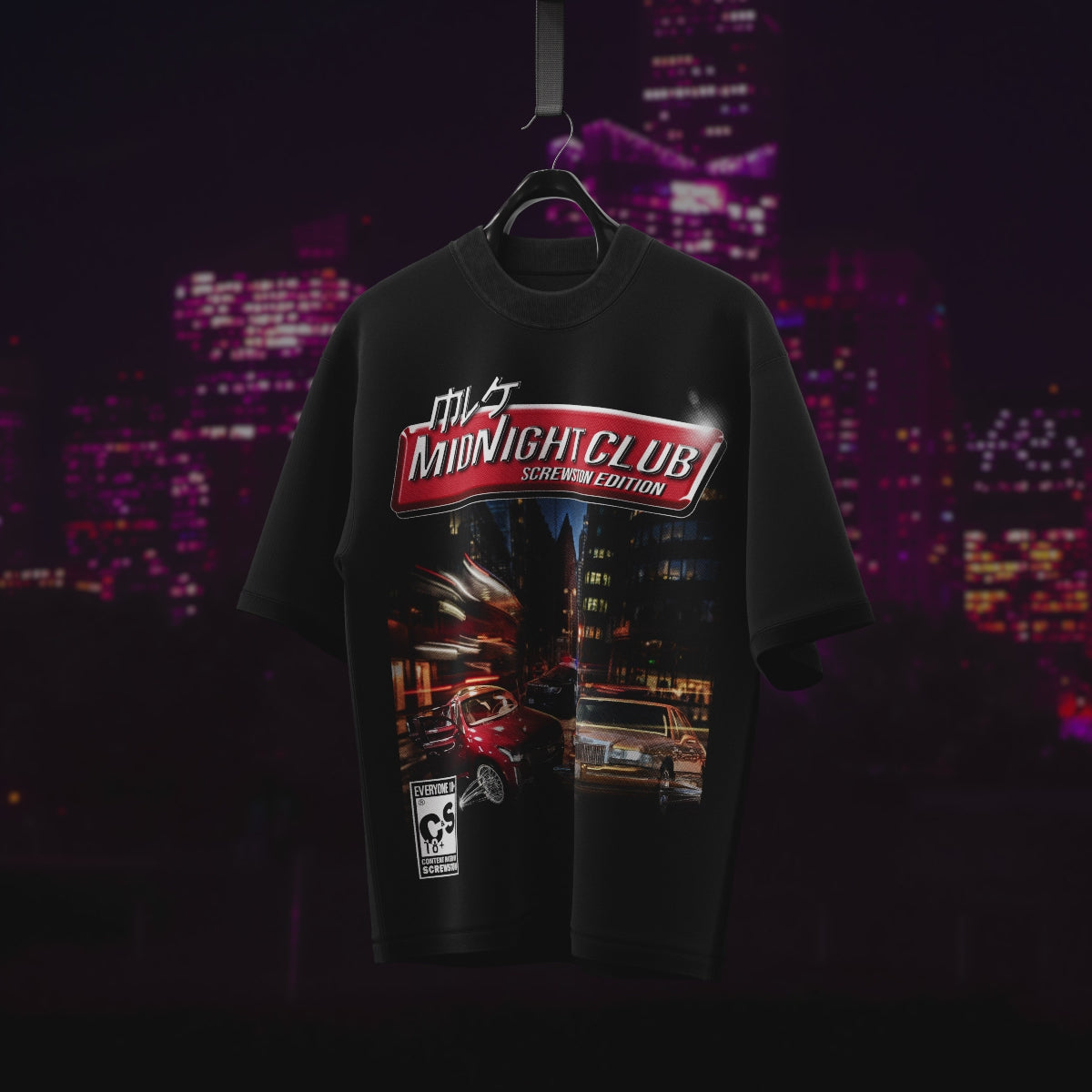 Midnight Club (Screwston Edition) Tee